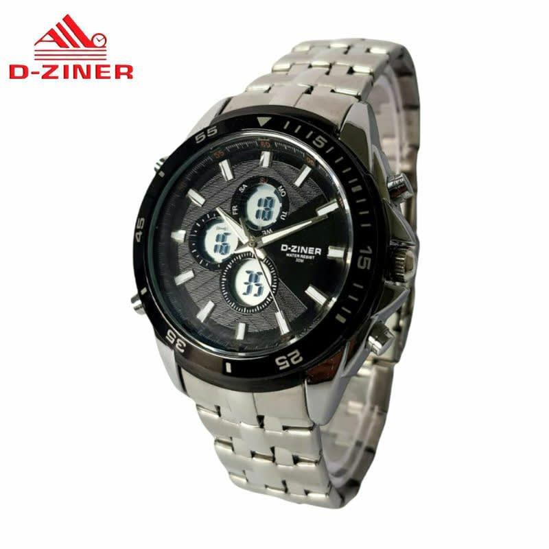 JAM TANGAN PRIA DZINER 8153 RANTAI