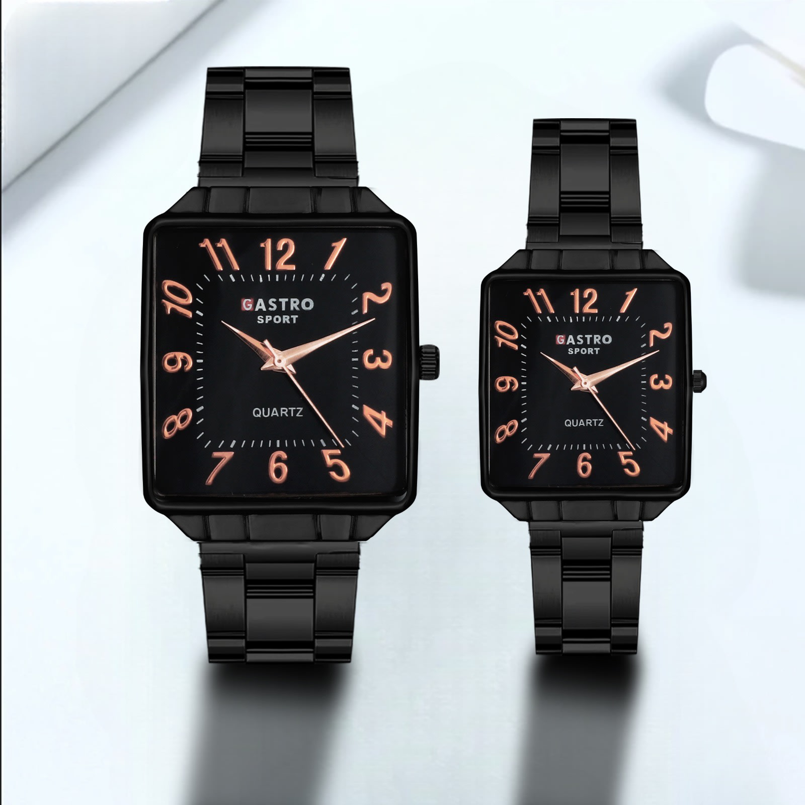 JAM TANGAN GASTRO RANTAI COUPLE 11619 4