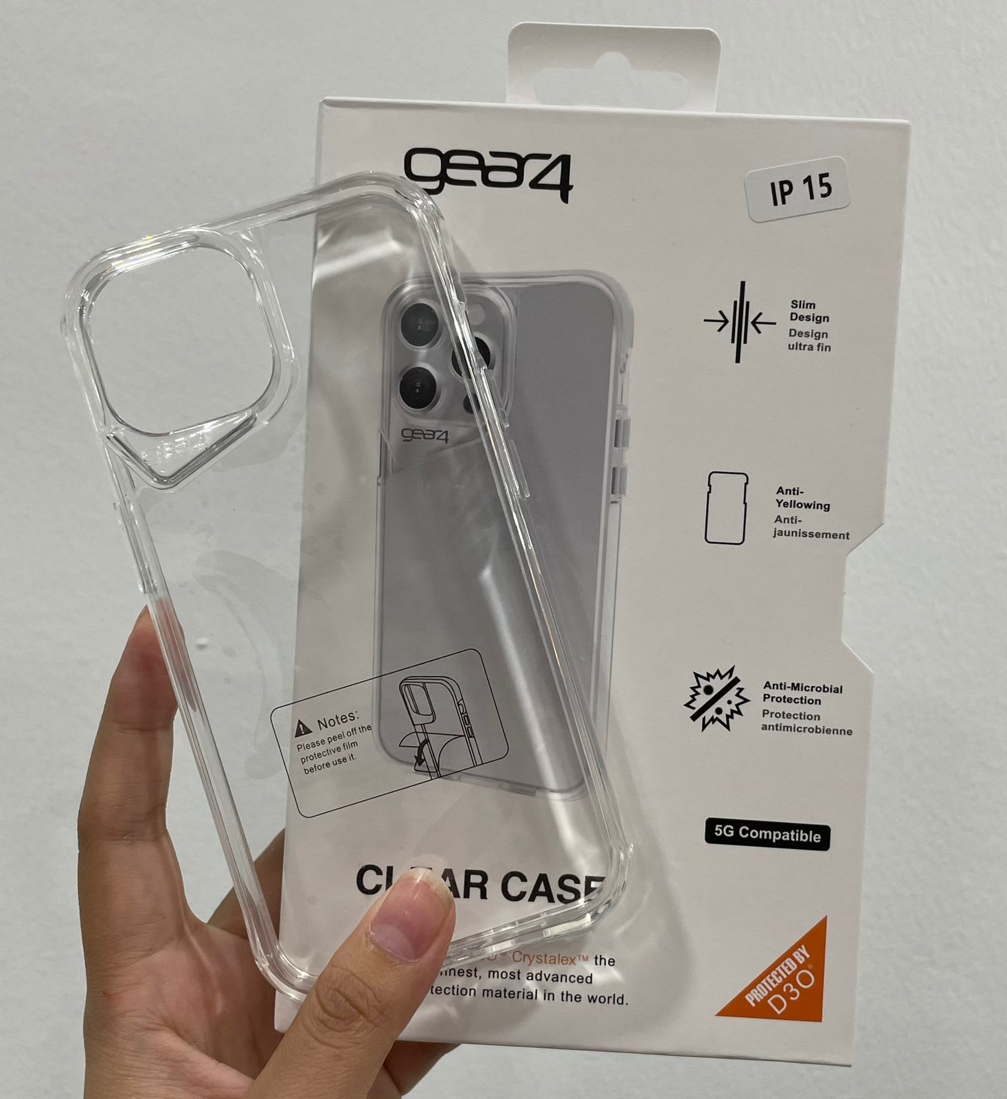 CASE CLEAR GEAR CRSTAL PALACE 4 ORIGINAL