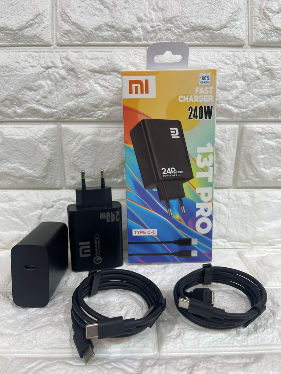 CHARGER XIAOMI 13T PRO 240W FULL BLACK