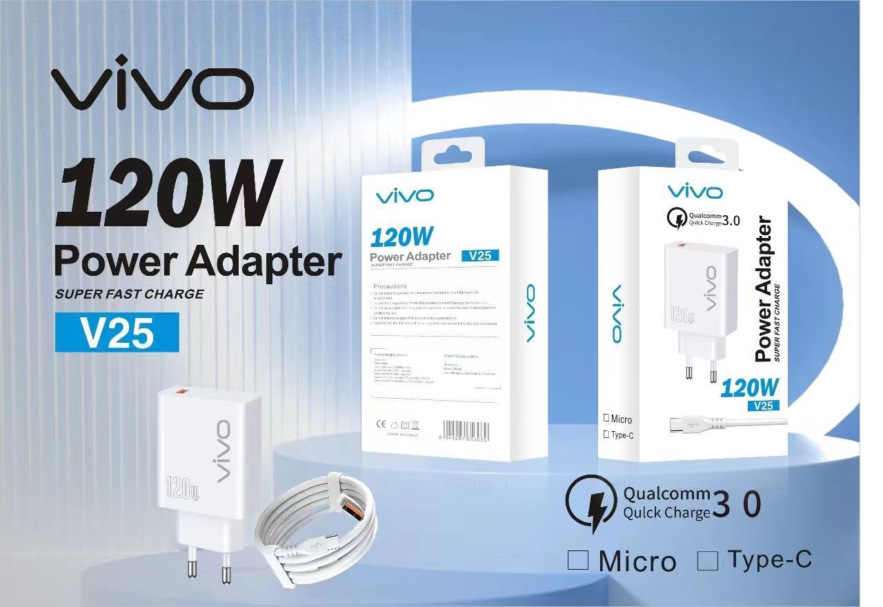 CHARGER VIVO V25E 120W QUALCOM