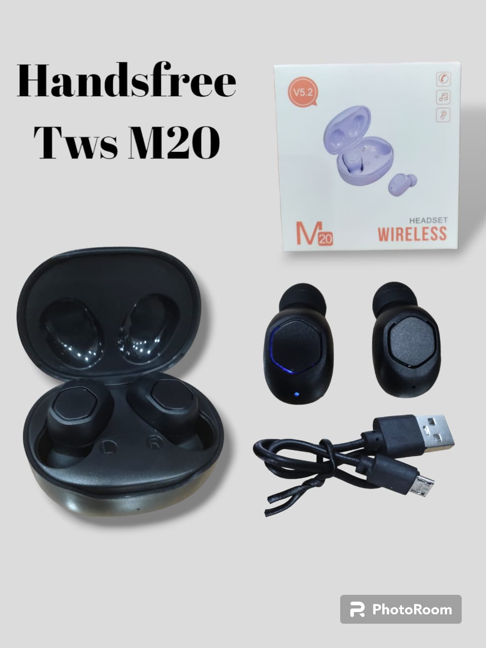 HEADSET WIRELESS TWS M20