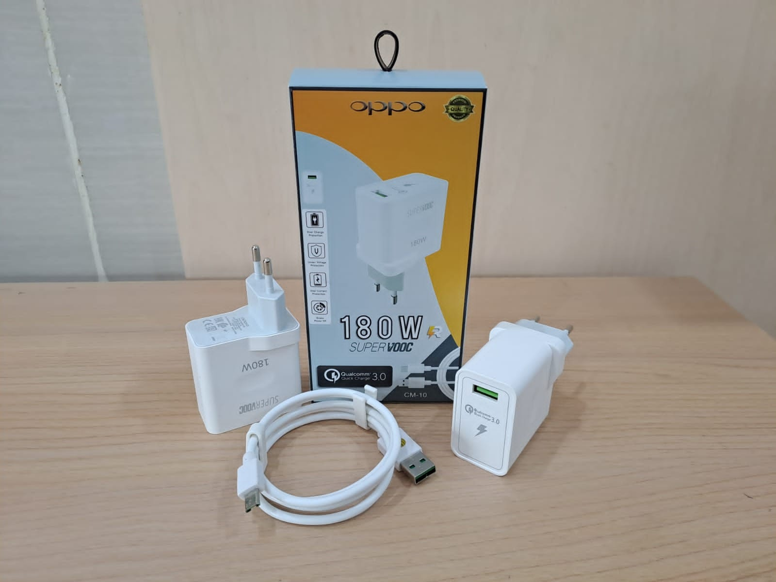 CHARGER OPPO/REALME 180W CM-10 PACK IMPORT