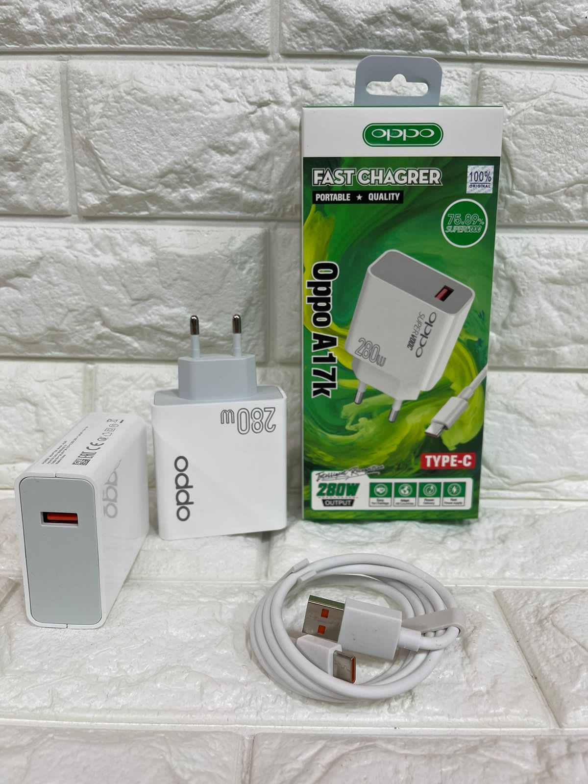 CHARGER OPPO A17K  280W