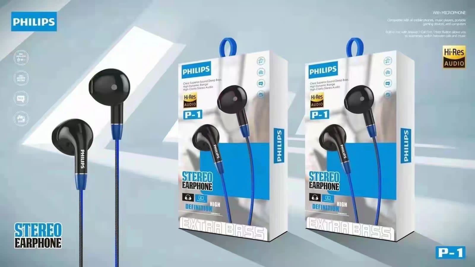 HANDSFREE PHILIPS P1 SUPER BASS