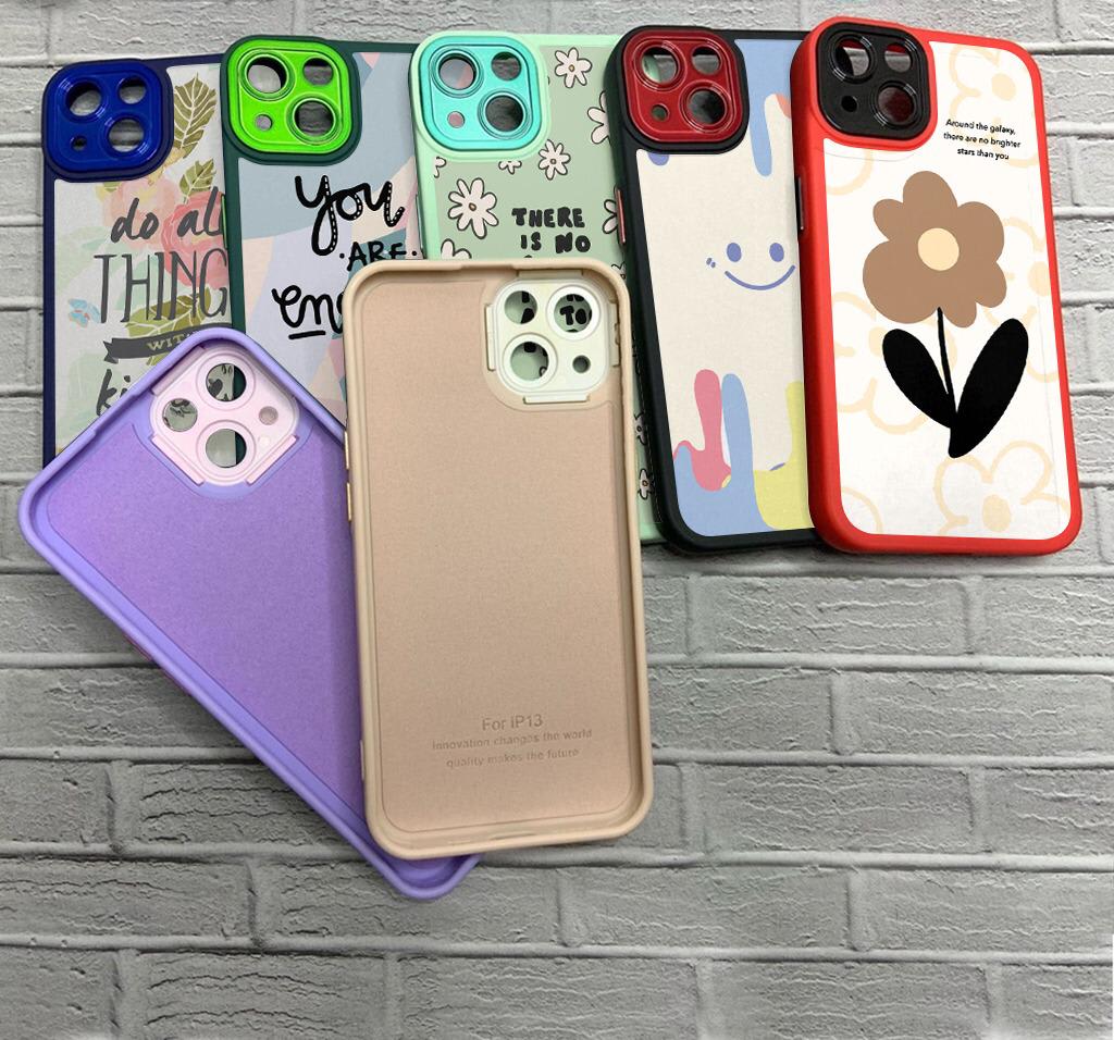 SOFTCASE COLOR LENS MACARON CHROME PC THINK KINDNESS