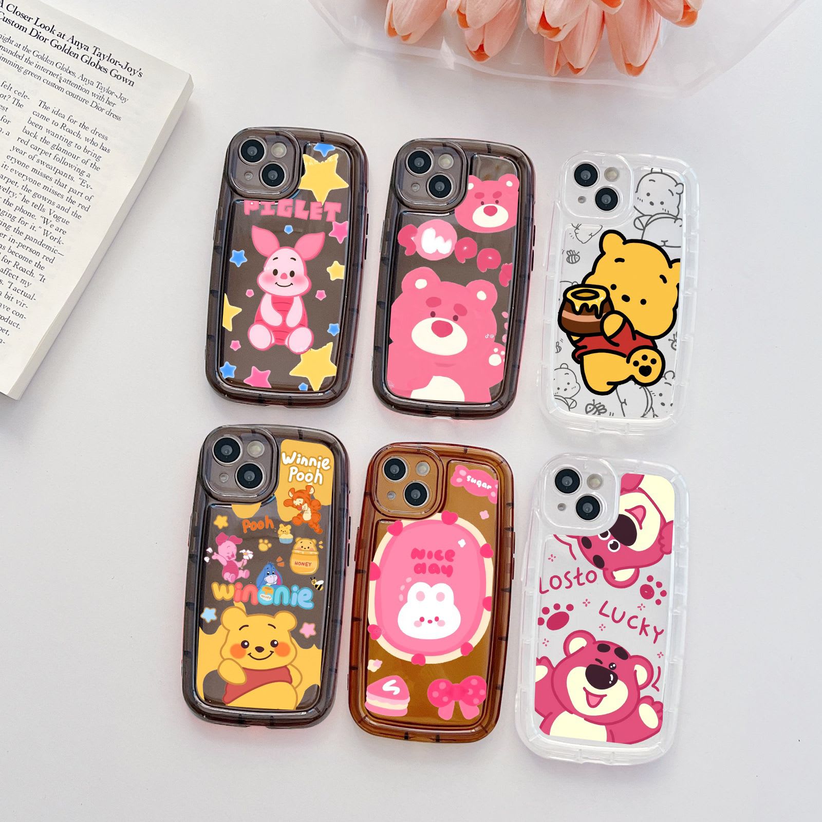 SOFTCASE PELINDUNG KAMERA LOTSO VS POOH PIGLET