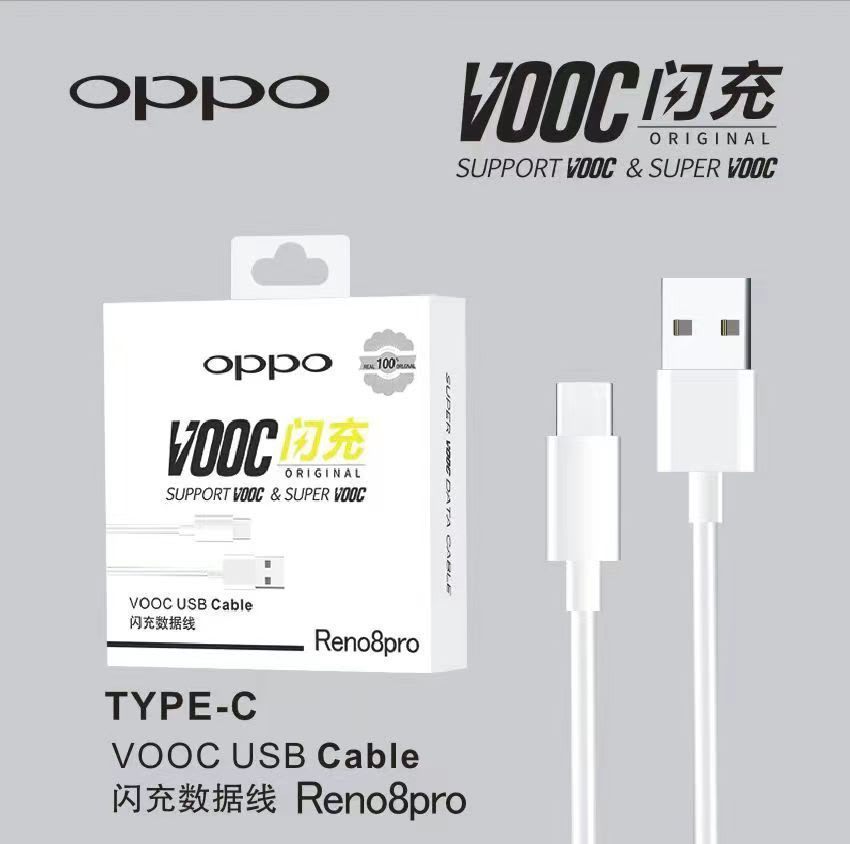 KABEL DATA OPPO RENO 8 PRO TYPE C SUPERVOOC