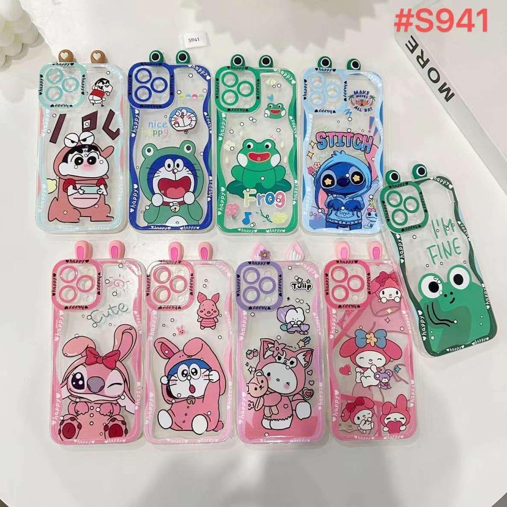 SOFTCASE PREMIUM CLEAR 3D EARS CUTE