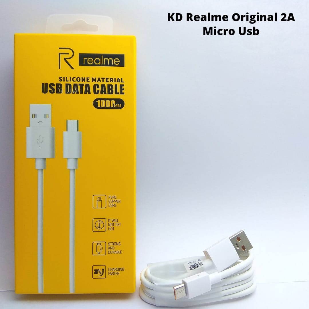 KABEL DATA REALME 2A MICRO WHITE