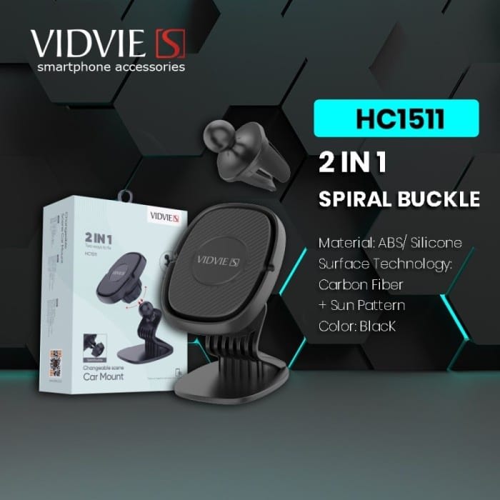 HOLDER CAR VIDVIE HC1511 BLACK