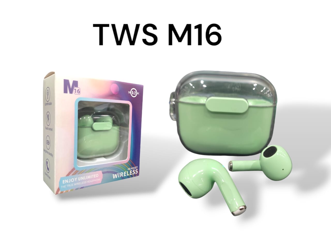 HEADSET TWS M16 + KABEL TYPE C