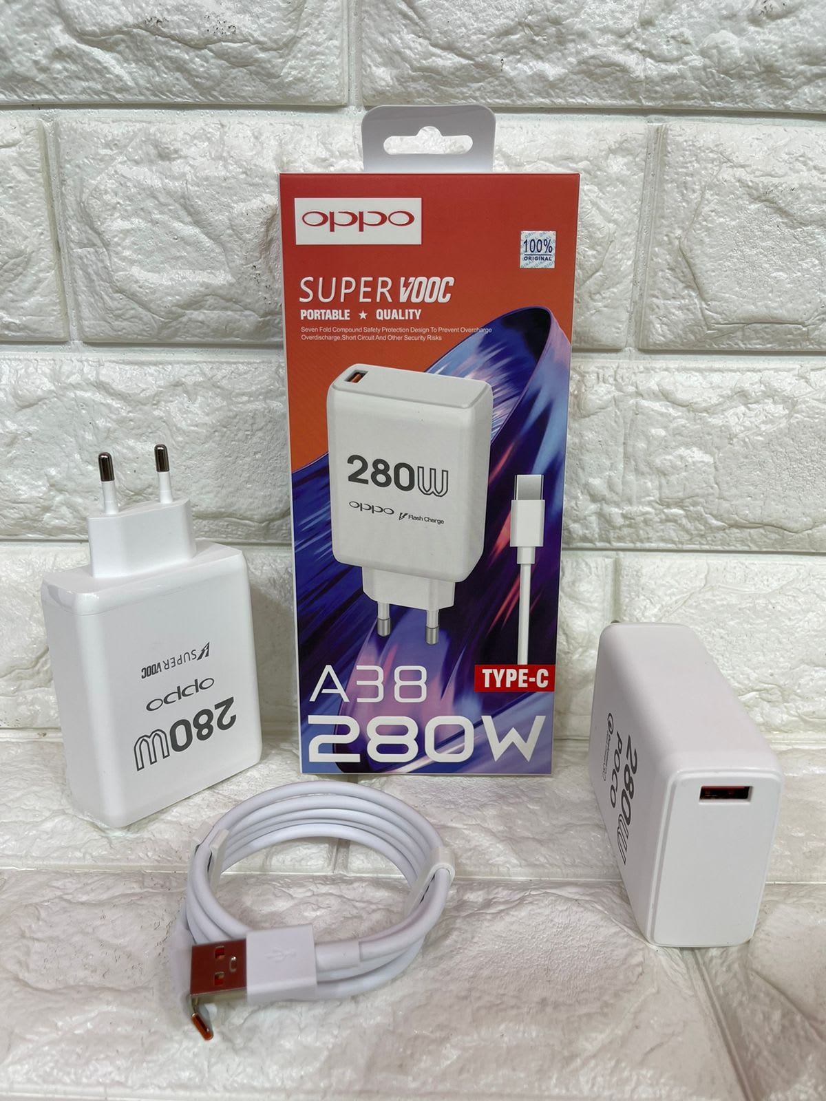 CHARGER ORIGINAL OPPO A38 280W