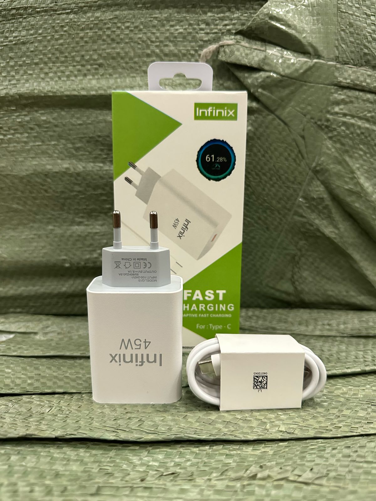 CHARGER INFINIX 45W FAST CHARGING