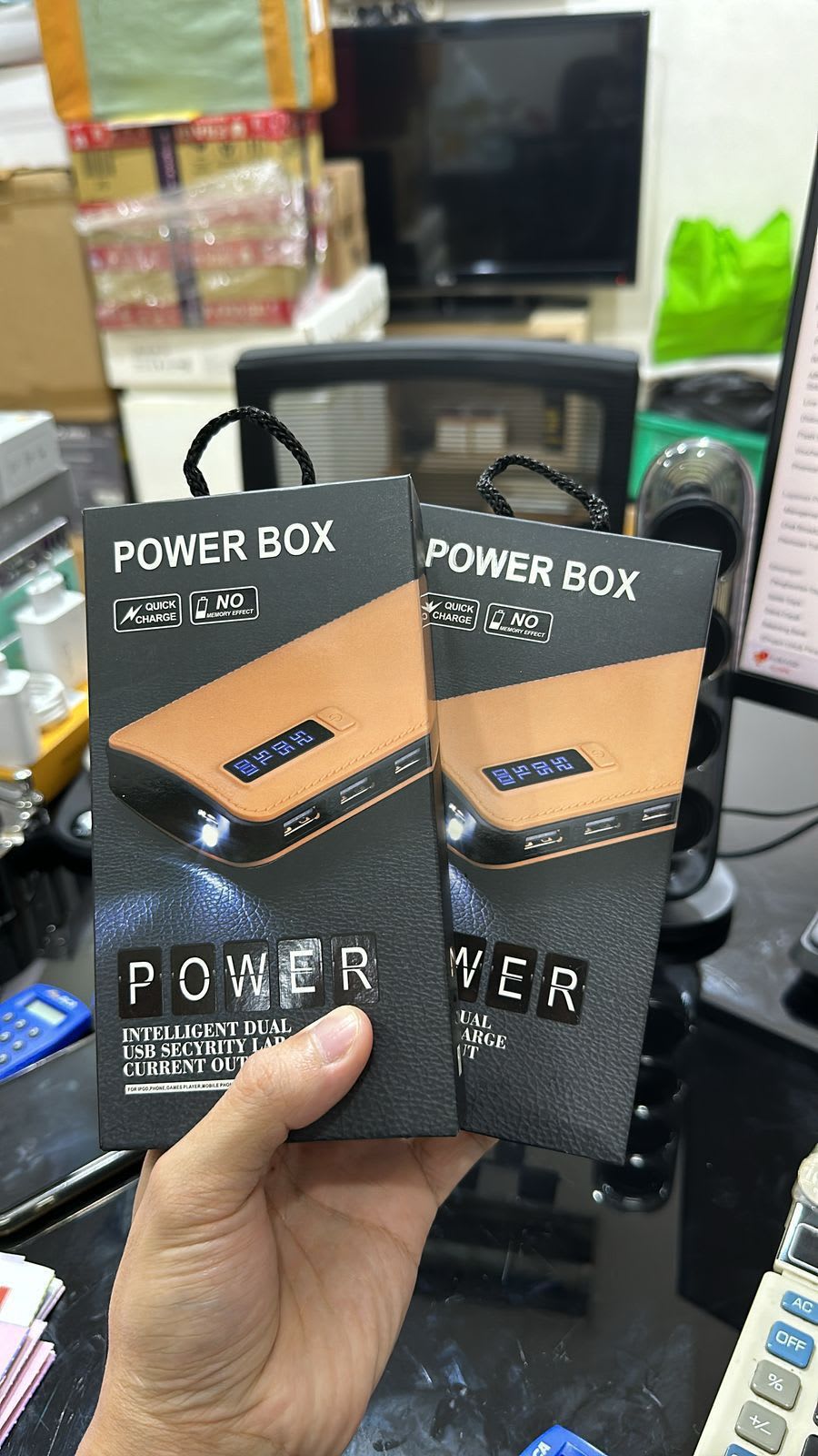 POWERBANK DIGITAL KULIT JERUK NON BRAND