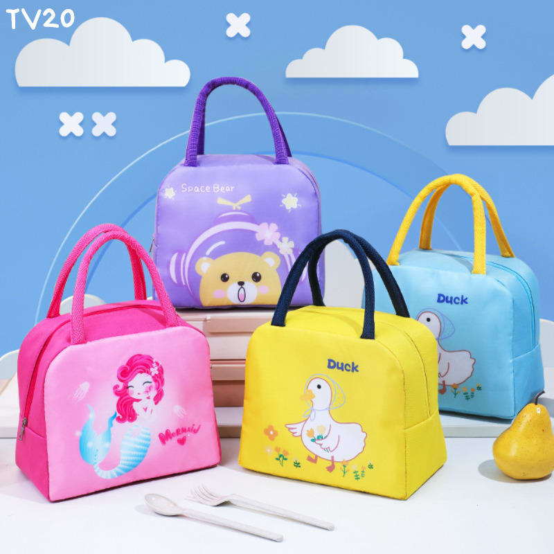 LUNCH BAG TAS BEKAL KARAKTER KARTUN