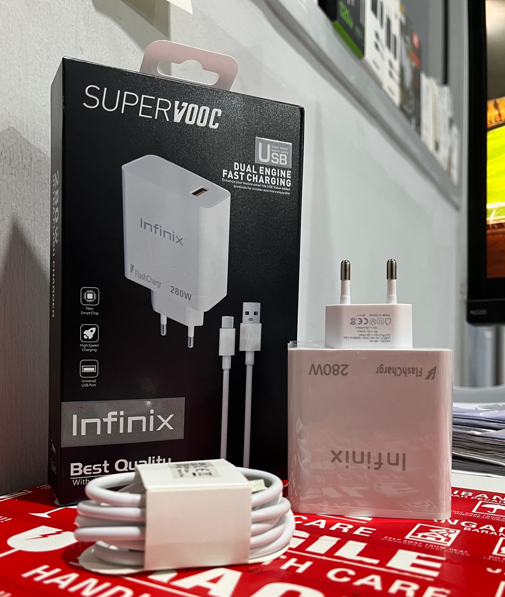 CHARGER TURBO INFINIX 280W