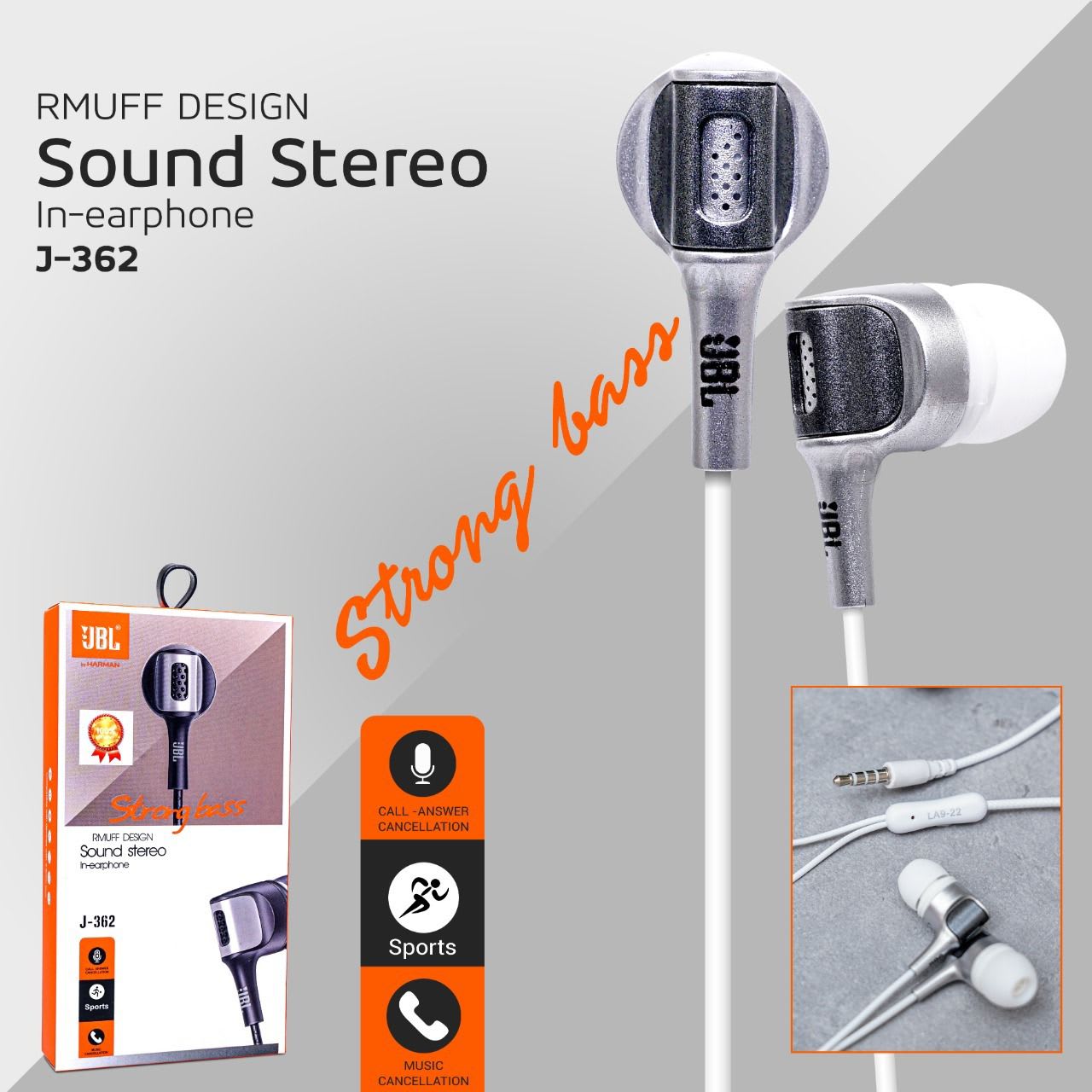 HANDSFREE JBL PREMIUM J-362 GRADE A