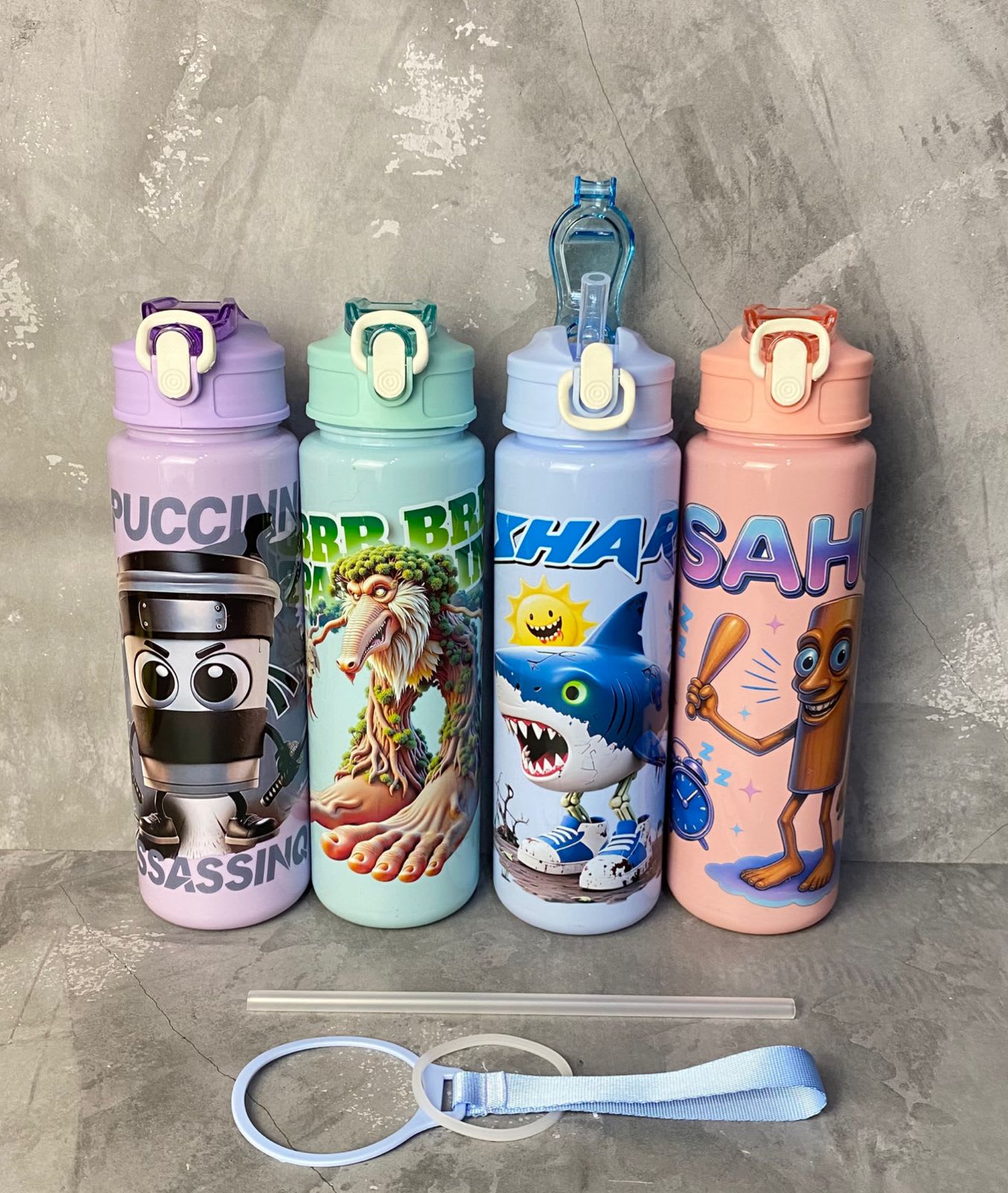 BOTOL TRITAN DOFF KARAKTER 900ML