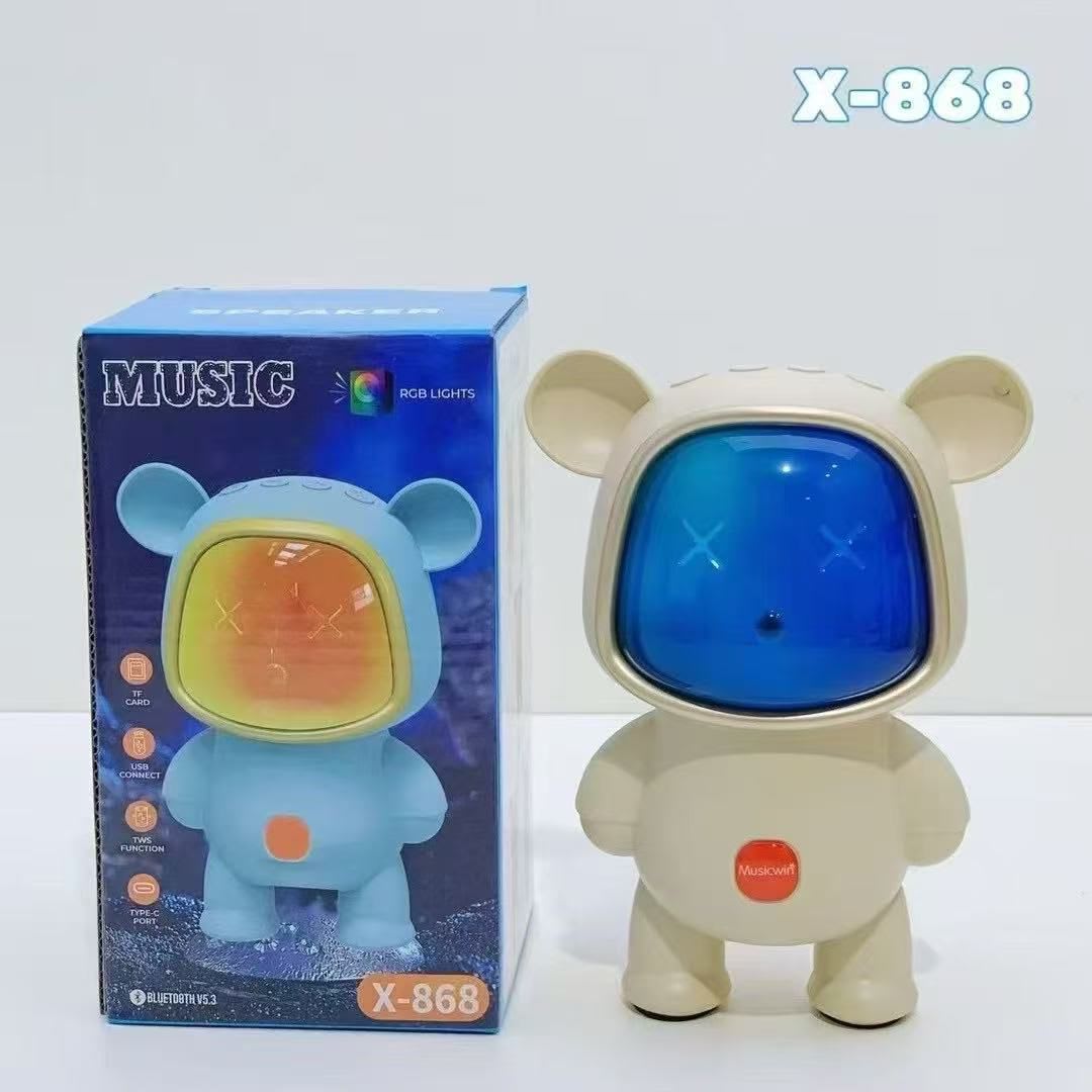 SPEAKER BLUETOOTH SERI X868 ASTRONOT LED