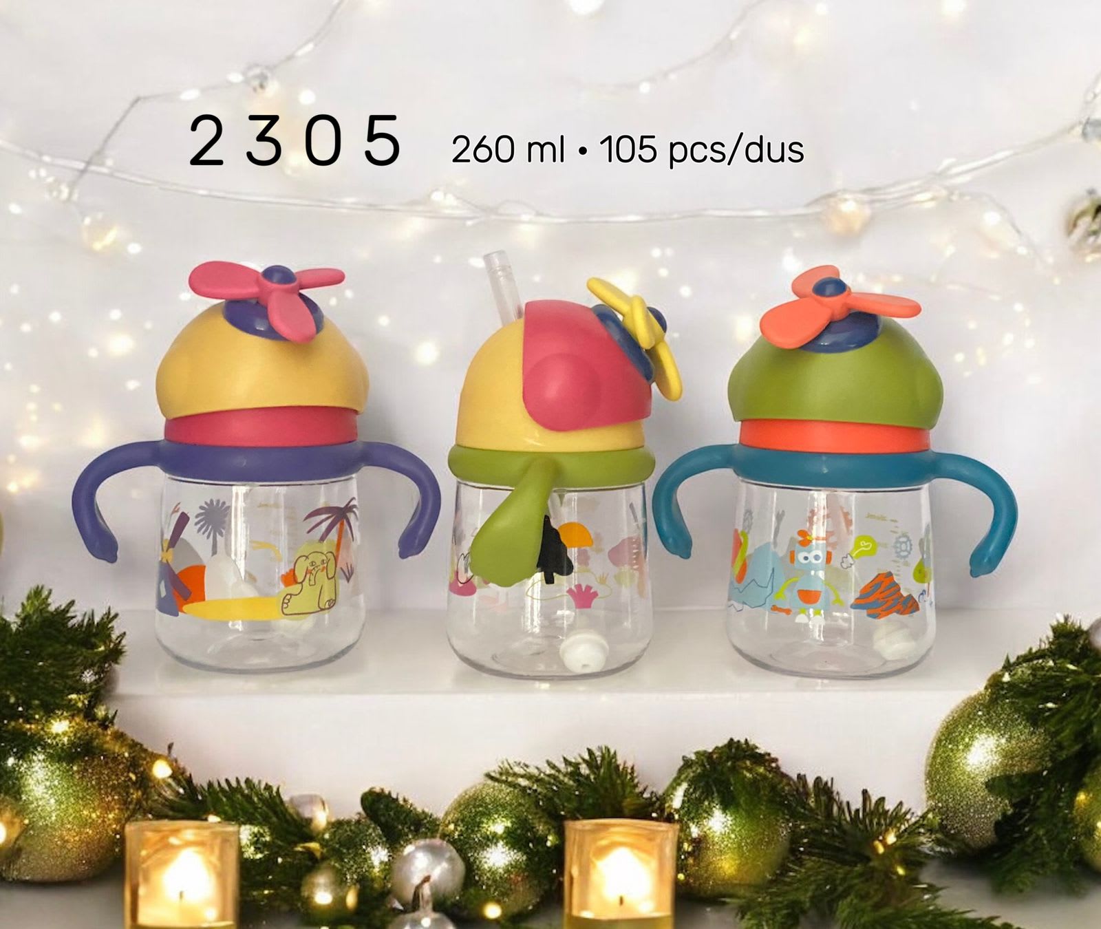 BOTOL MINUM BAYI 260ML KODE 2305