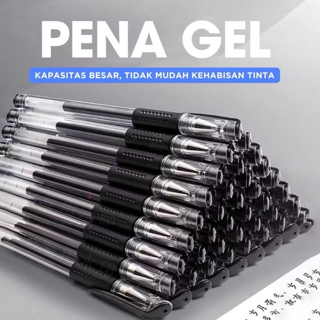 PENA GEL / PULPEN HITAM