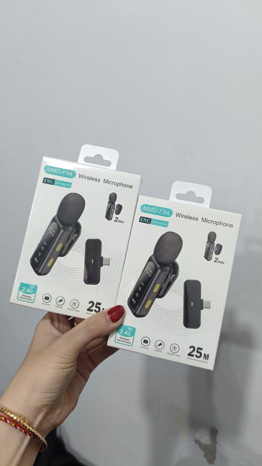 MIC WIRELESS MMD- F94 2 Mic