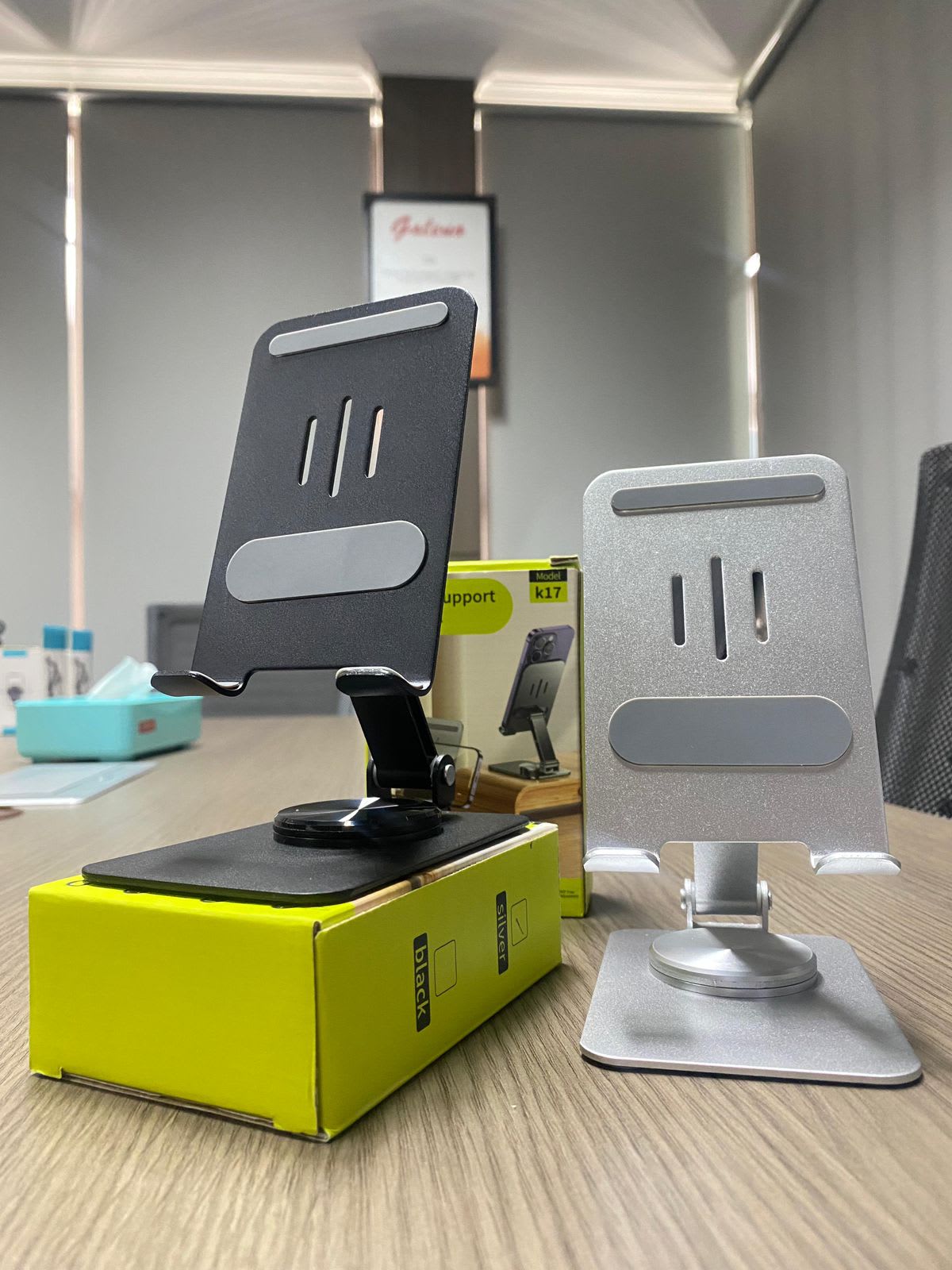 HOLDER MOBILE PHONE TYPE K17 METAL ALUMUNIUM