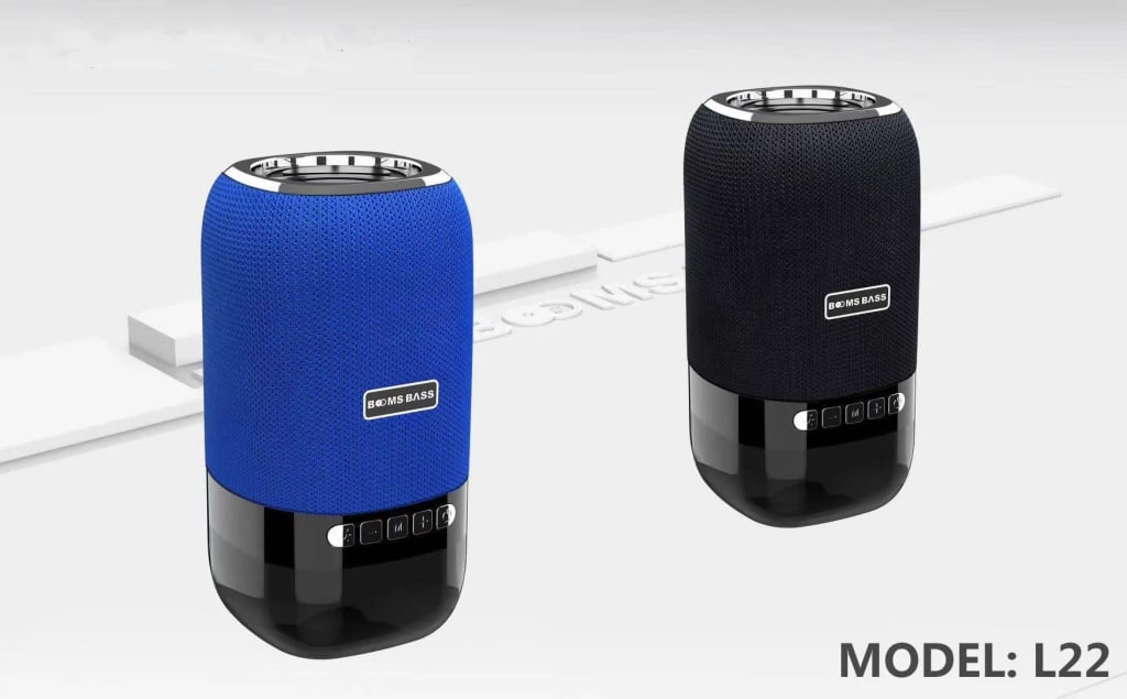 SPEAKER BLUETOOH BOOM BASS MODEL L-22 di qeong.com