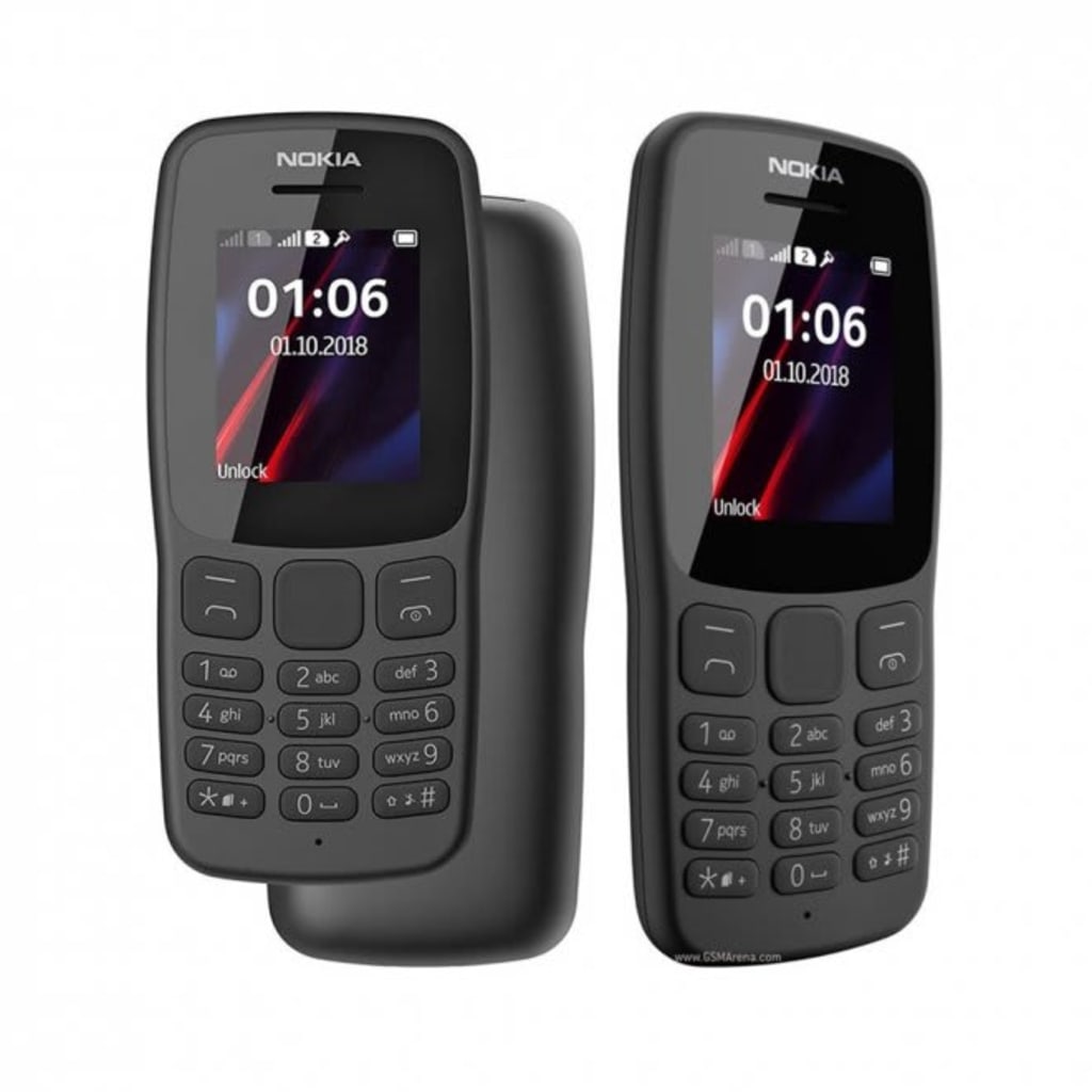 HANDPHONE NOKIA 106 DUAL SIM di qeong.com