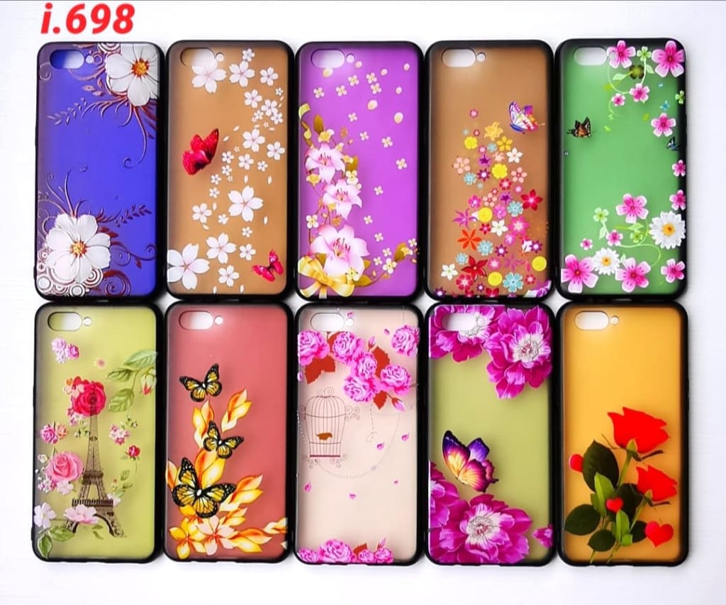 SOFTCASE MOTIF BUNGA - I698 di qeong.com