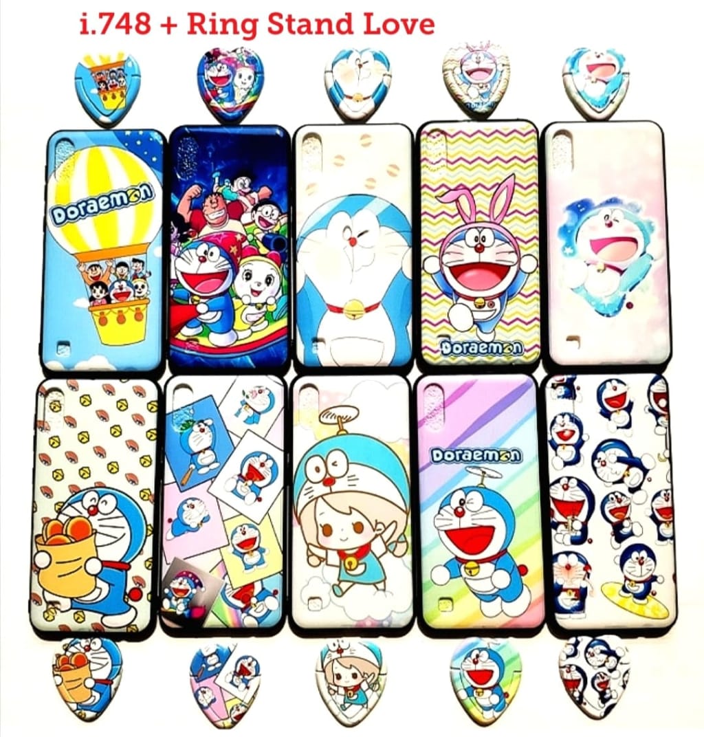 SOFTCASE MOTIF DORAEMON- I748 di qeong.com