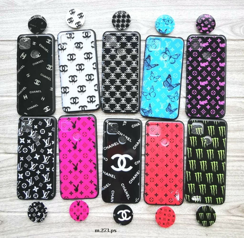 SOFTCASE CHANEL UV MONSTER WITH POP SOCKET 3D - M273 di qeong.com