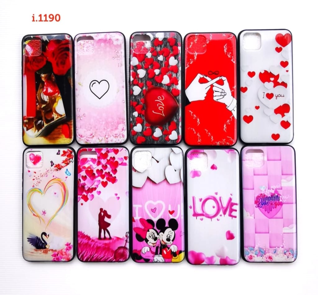 SOFTCASE MOTIF LOVE - I1190 di qeong.com