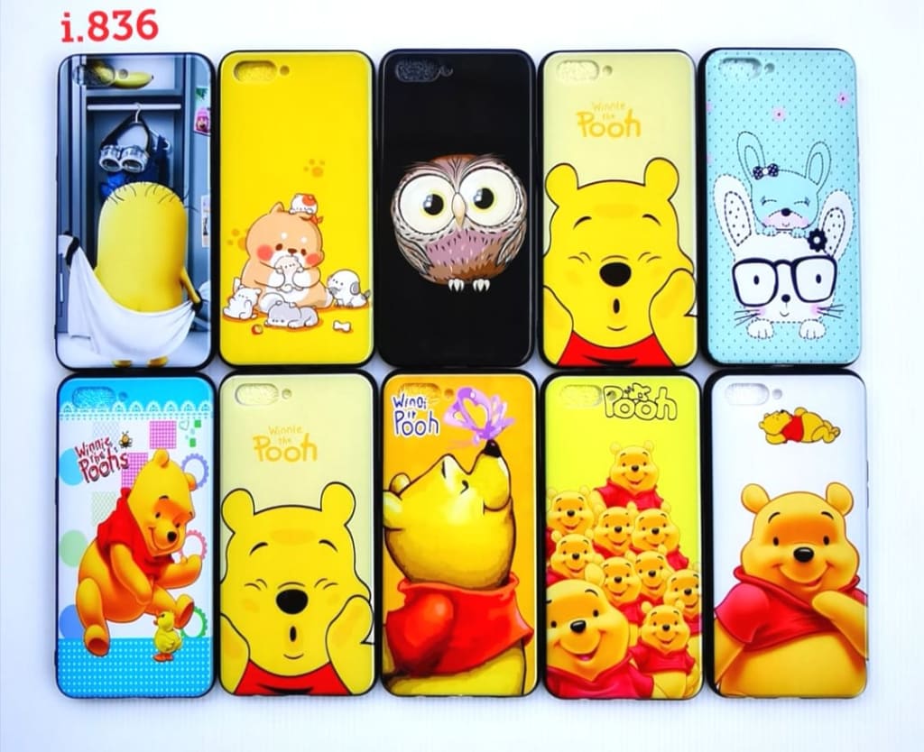 SOFTCASE MOTIF POOH - I836 di qeong.com