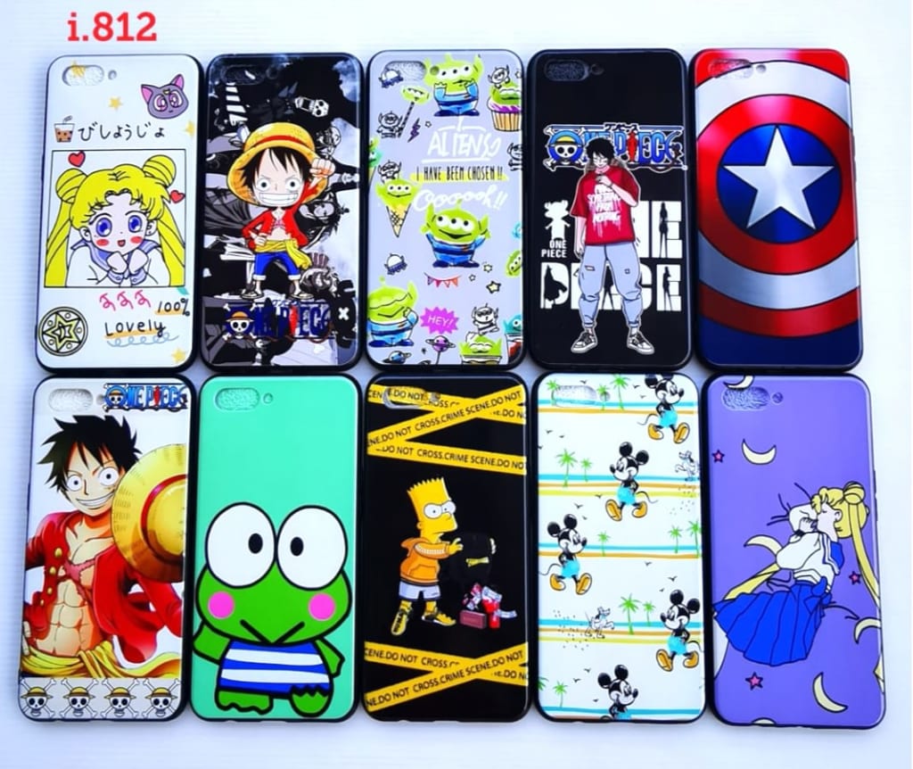 SOFTCASE MOTIF ONE PIECE - I812 di qeong.com