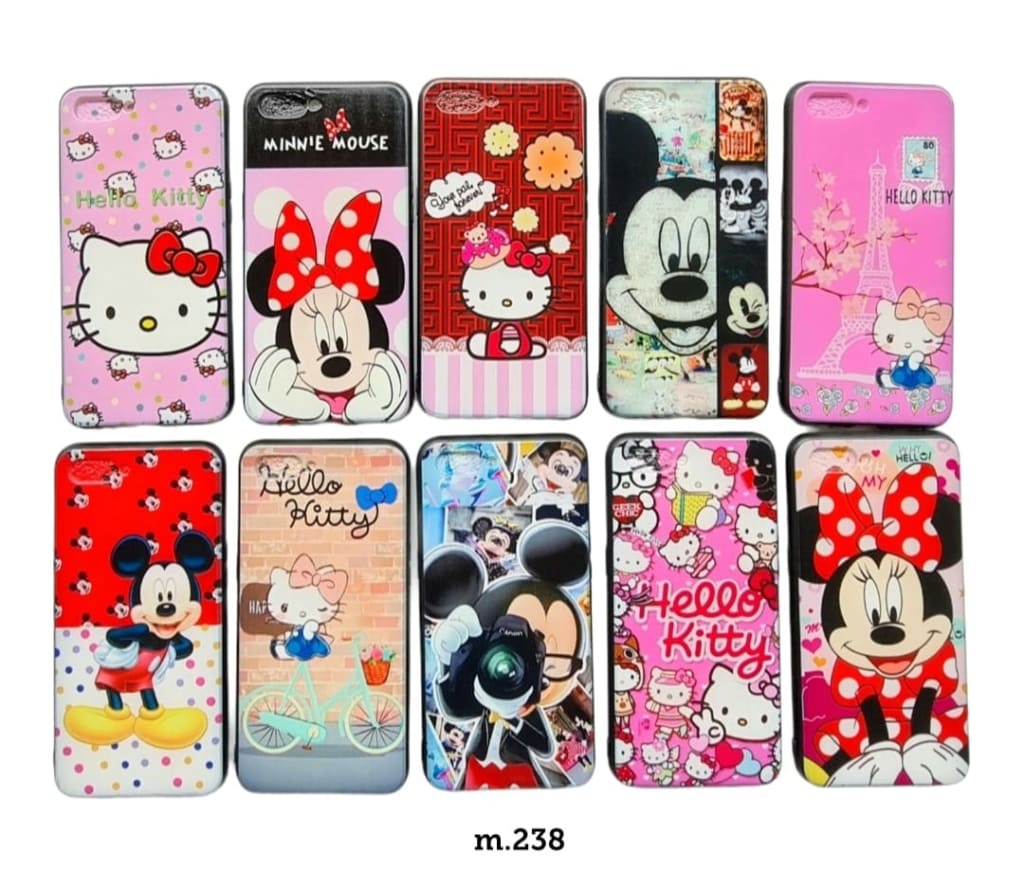 SOFTCASE MOTIF MICKEY MOUSE - M.238 di qeong.com