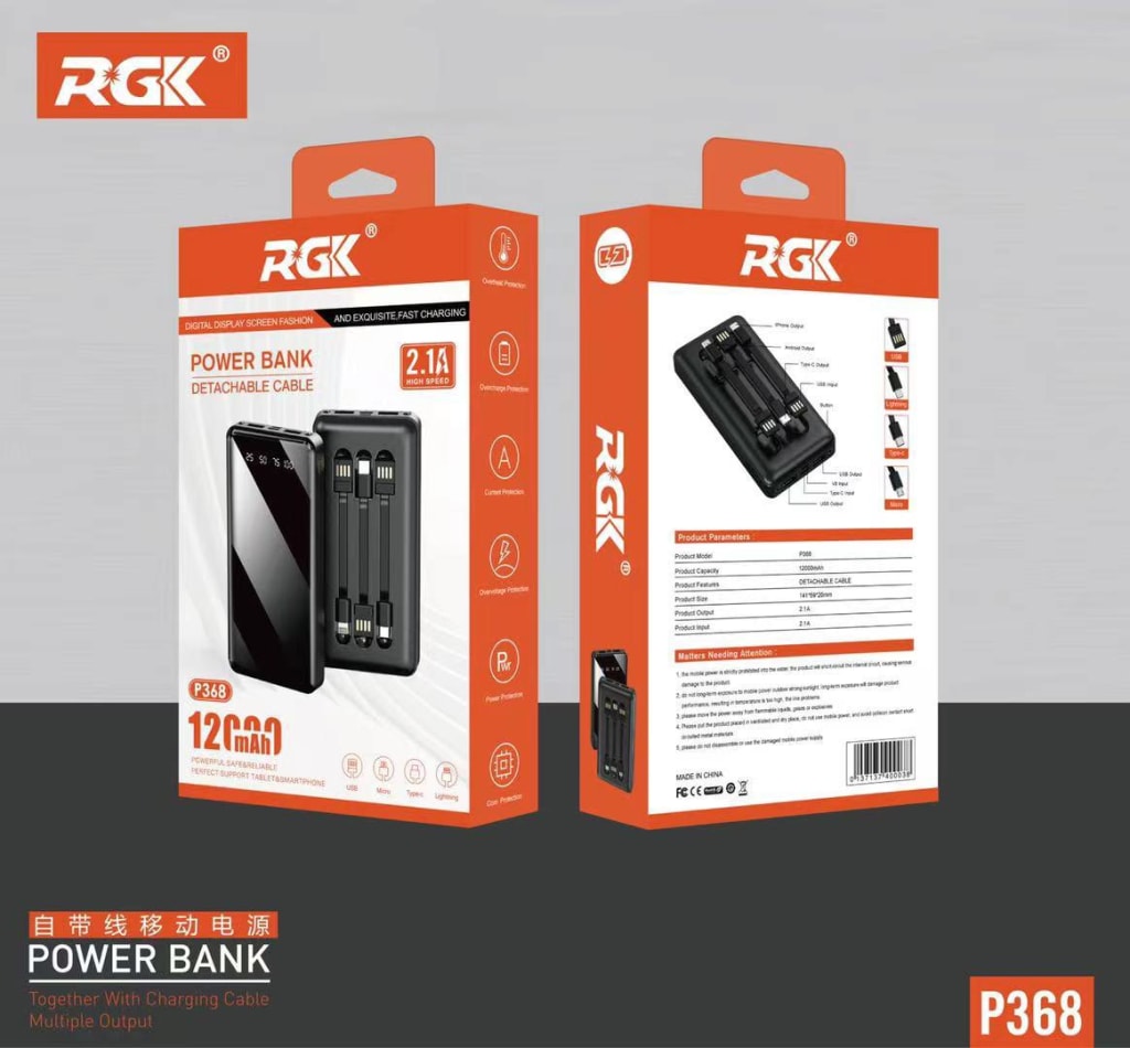 POWER BANK RGK di qeong.com