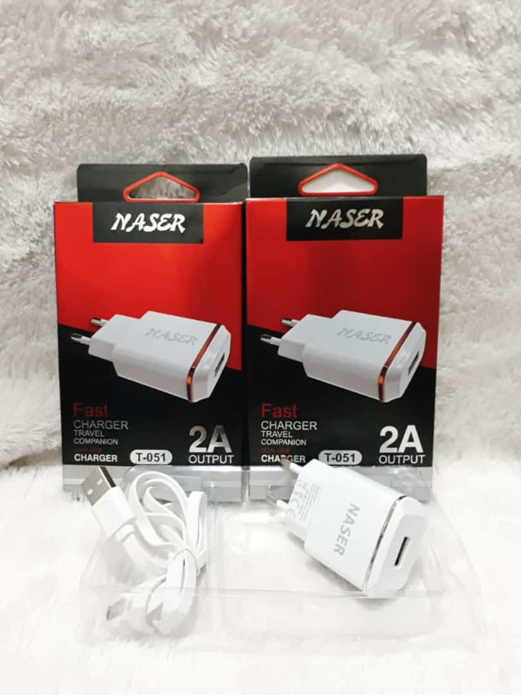 TC NASER T-051 1USB/ TRAVEL CHARGER di qeong.com