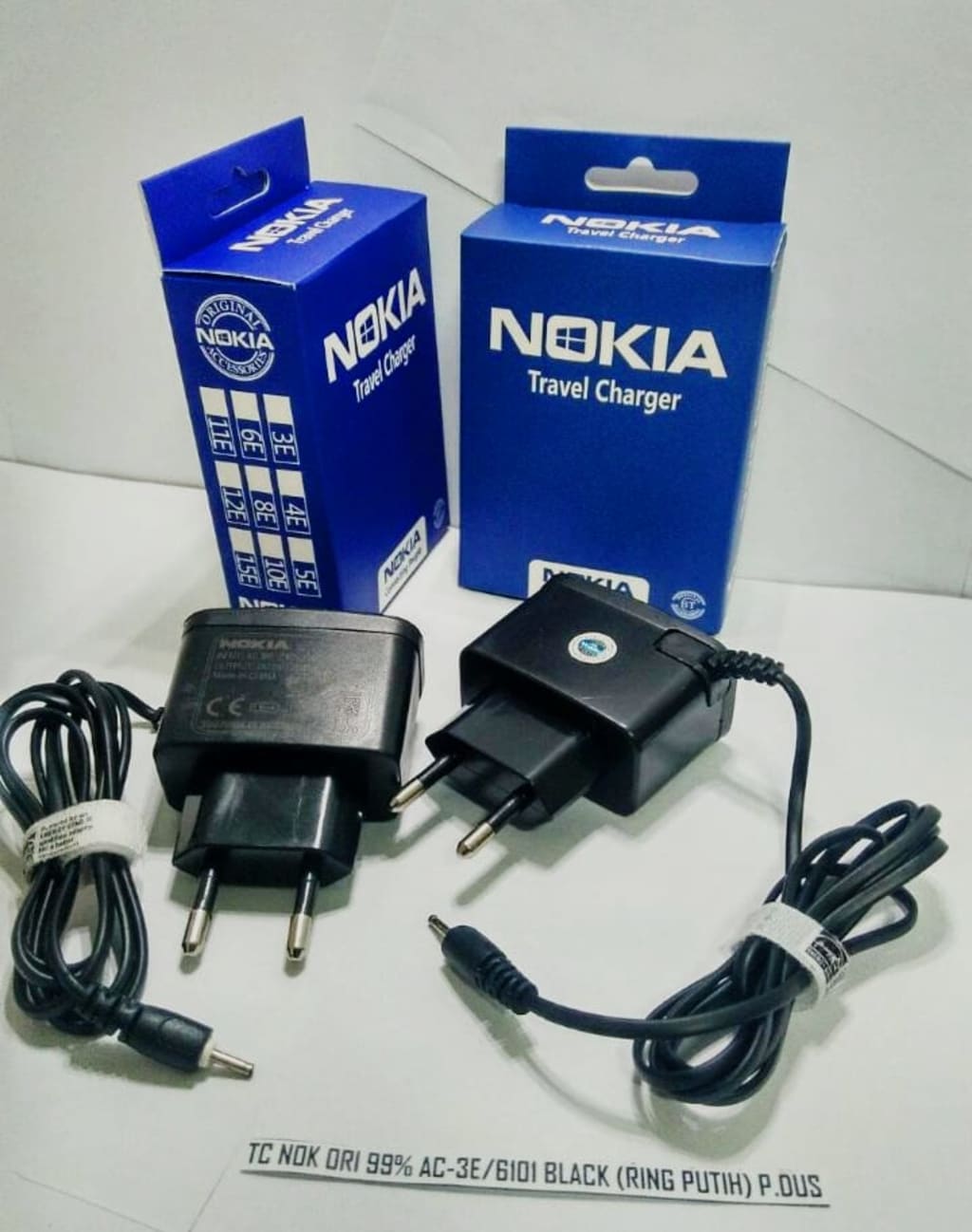 CHARGER NOKIA 6101/AC-3E ORI 99% (RING PUTIH) di qeong.com