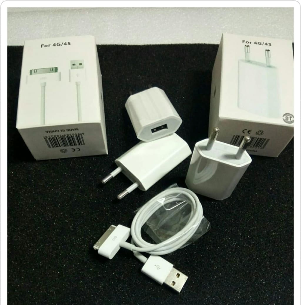 CHARGER IPHONE 4 ORI 99% di qeong.com