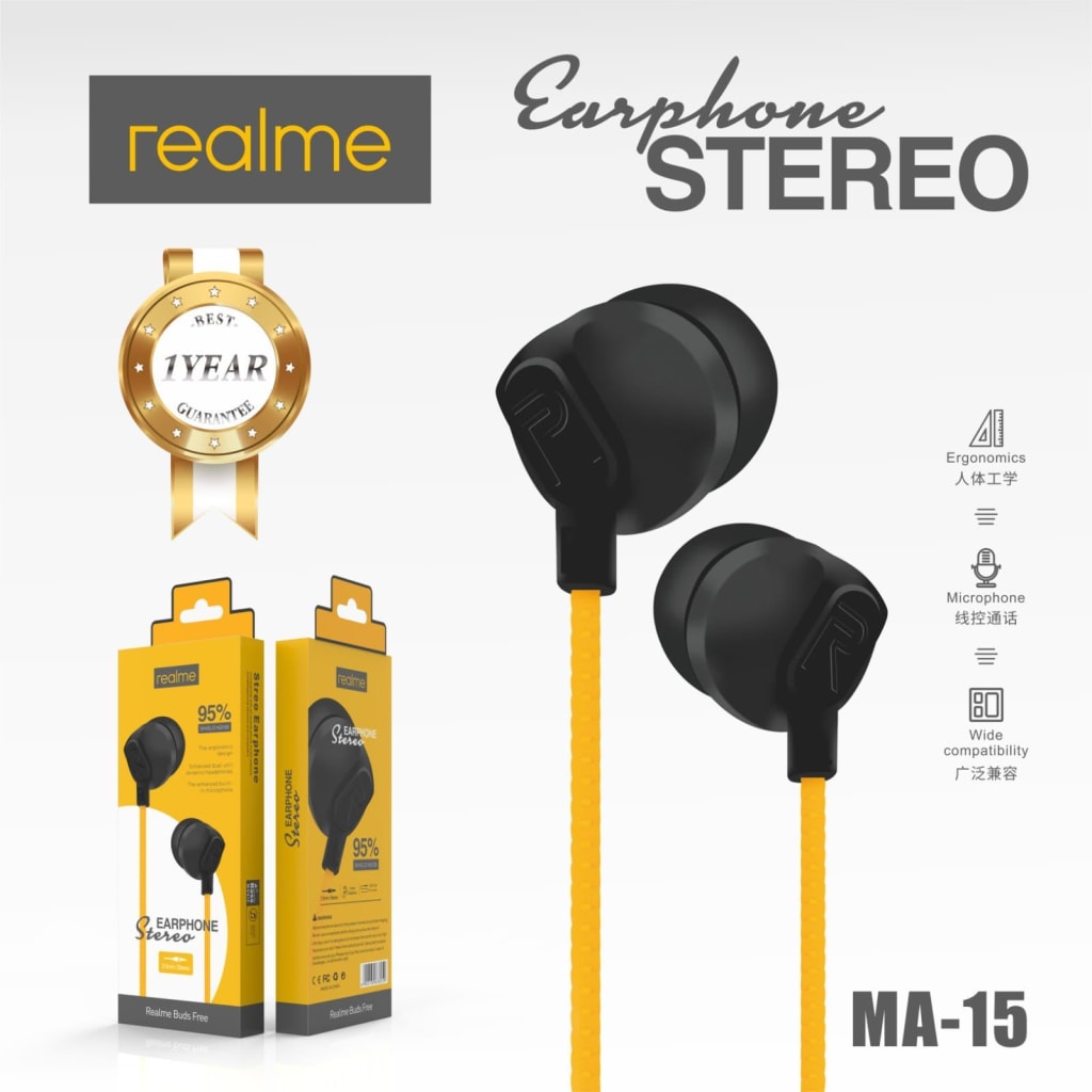 Handsfree Realme di qeong.com