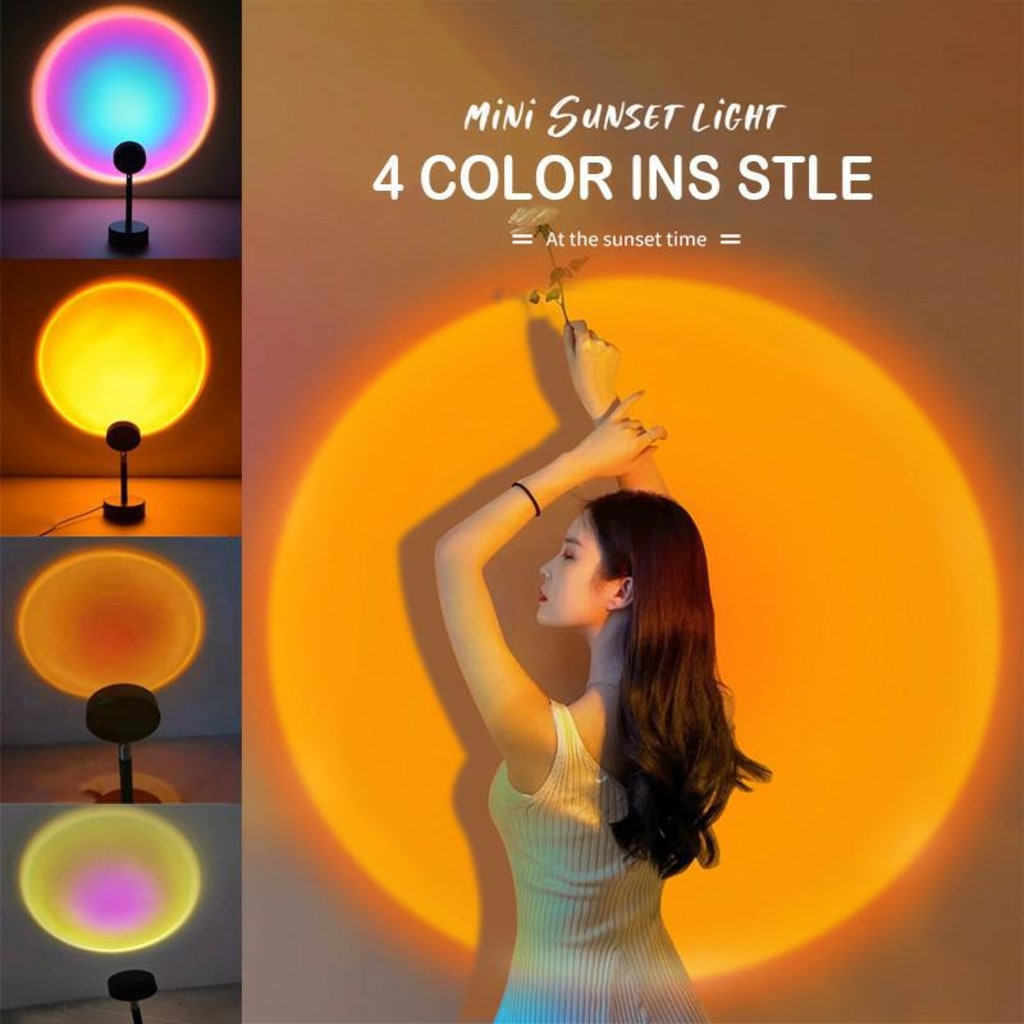 SUNSET LAMP 4IN1 di qeong.com