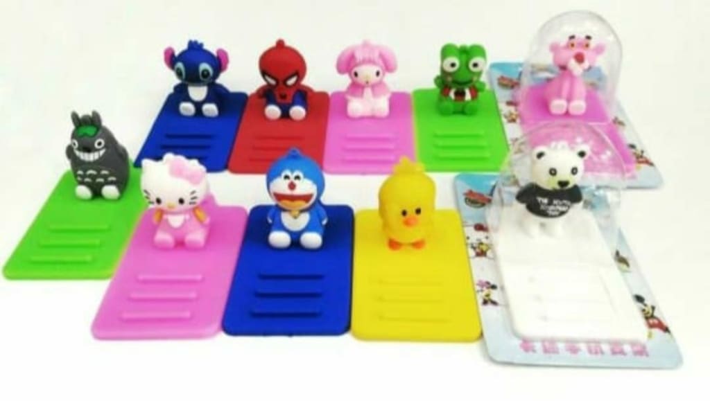 HOLDER/ PHONE STAND UNIVERSAL CARTOON 3D di qeong.com