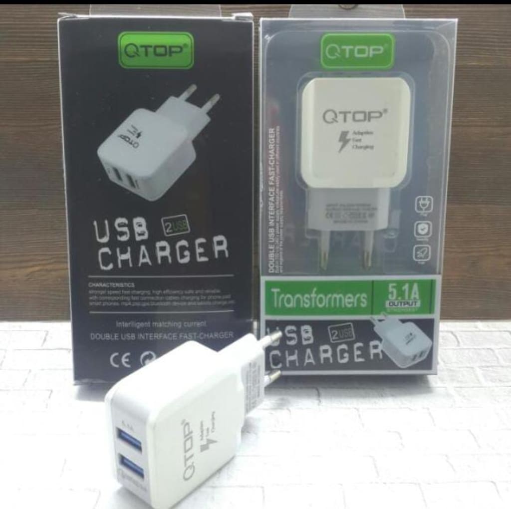 BATOK QTOP TRANSFORMERS 2USB 5,1 AMPER di qeong.com