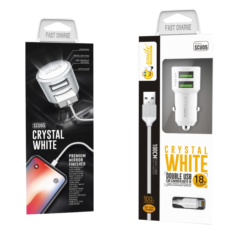 SAVER SMILE/CAR CHARGER di qeong.com