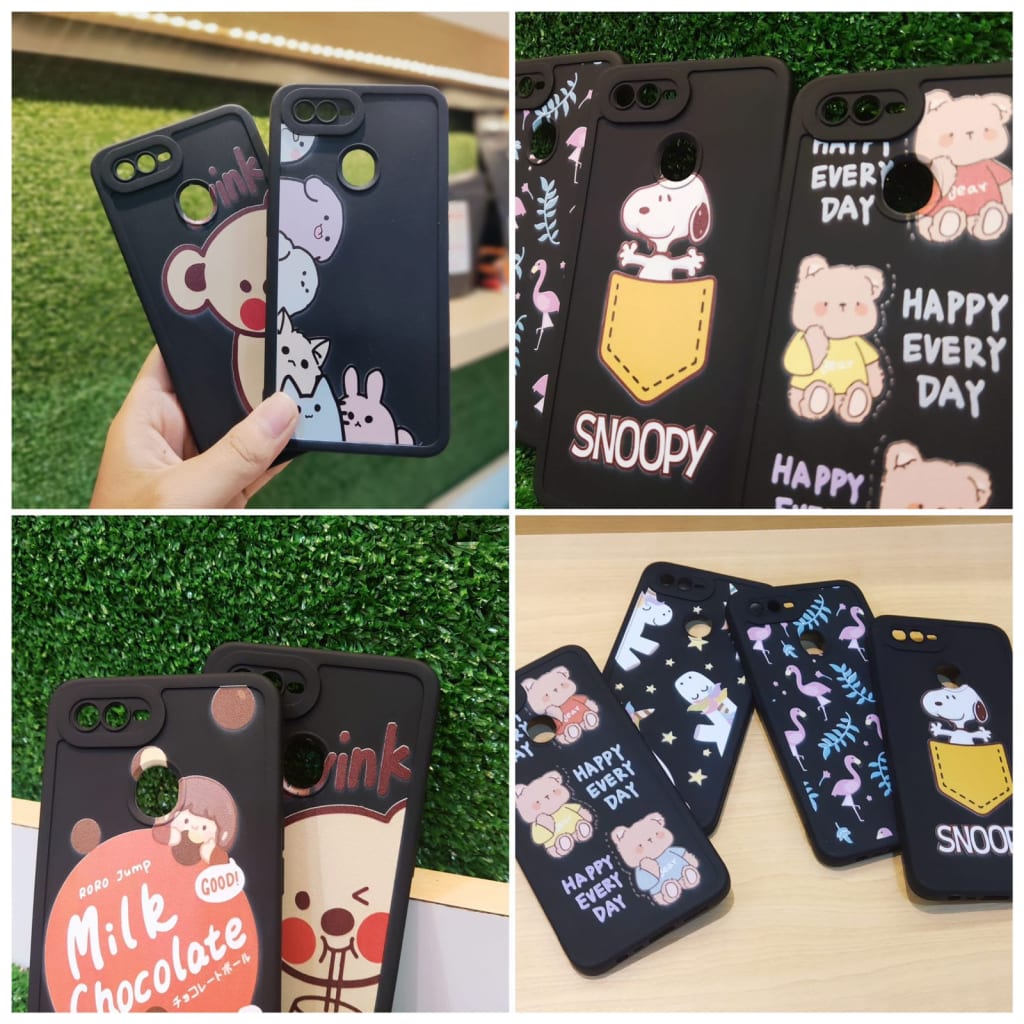 PREMIUM BLACK CASE PROTECT CAMER CHILL TOONS di qeong.com