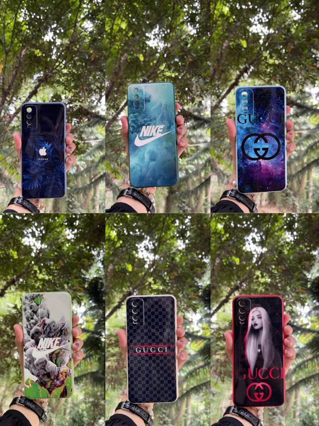 SOFTCASE MACARON MOTIF NIKE,GUCCI di qeong.com