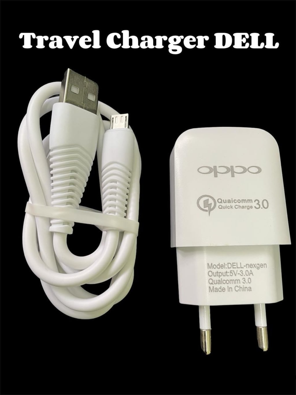 TRAVEL CHARGER BRANDED DELL  + PACKING IMPORT MEREK di qeong.com