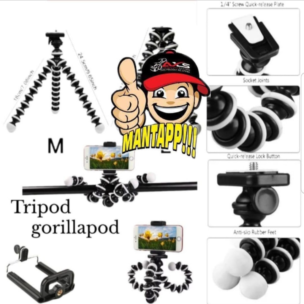 TRIPOD GORILLA di qeong.com